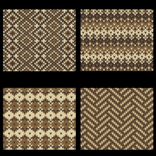 Intricate Patterns of Geometric Shapes in Earthy Tones | Jiffy Designs