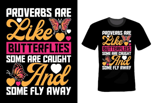 Vibrant Proverb-Inspired Butterfly Design for Apparel | Jiffy Designs