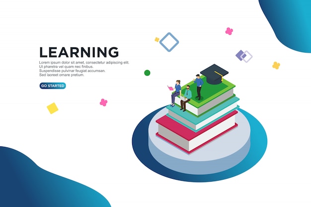 Colorful Stacks of Knowledge: A Vibrant Illustration of Learning ...