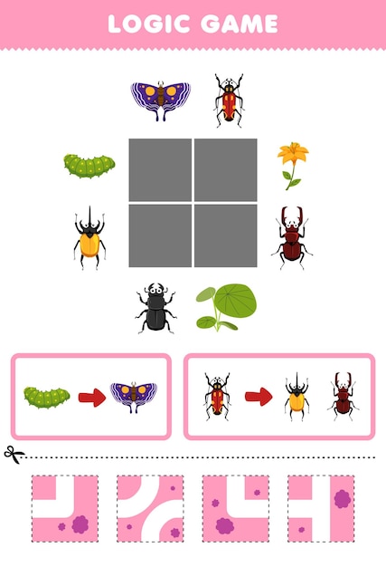 Captivating Insect Logic Puzzle: Discover Hidden Connections | Jiffy ...