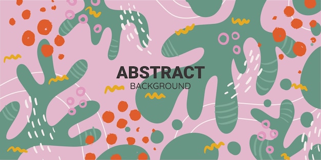 Vibrant Abstract Shapes and Patterns in Playful Palette | Jiffy Designs