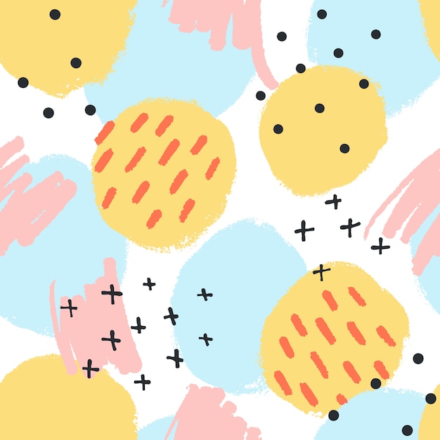 Vibrant Abstract Shapes and Patterns Composition | Jiffy Designs