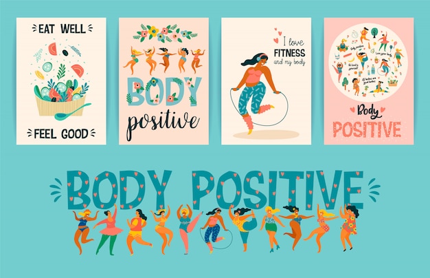 Vibrant Collection of Body Positive Illustrations | Jiffy Designs