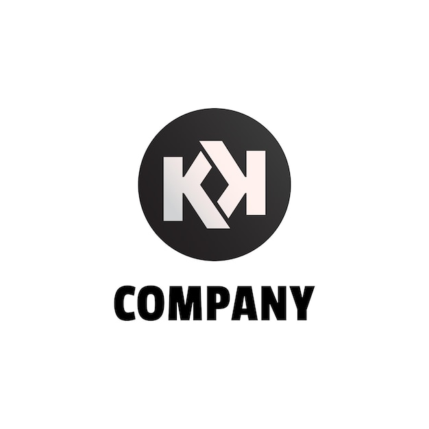 Minimalist Monogram Logo with Bold Circular Design | Jiffy Designs