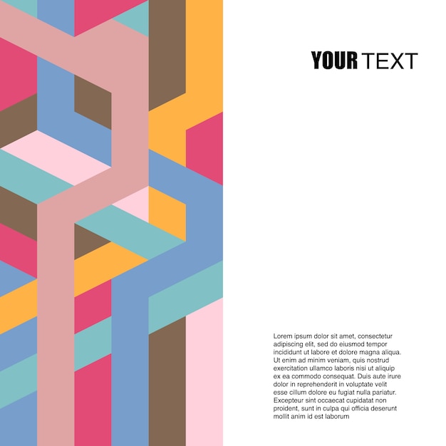 Vibrant Geometric Shapes in Pastel Tones Abstract Art | Jiffy Designs