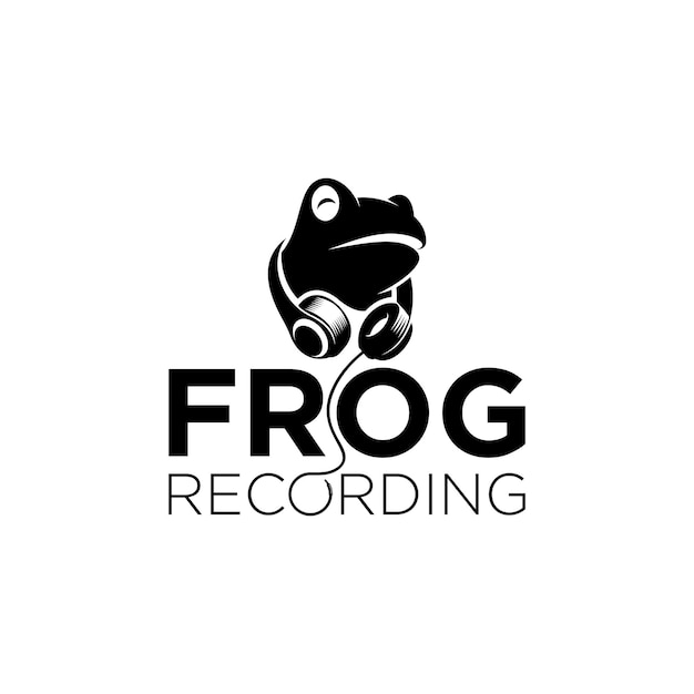 Captivating Frog Logo for Dynamic Music Recording Studio | Jiffy Designs
