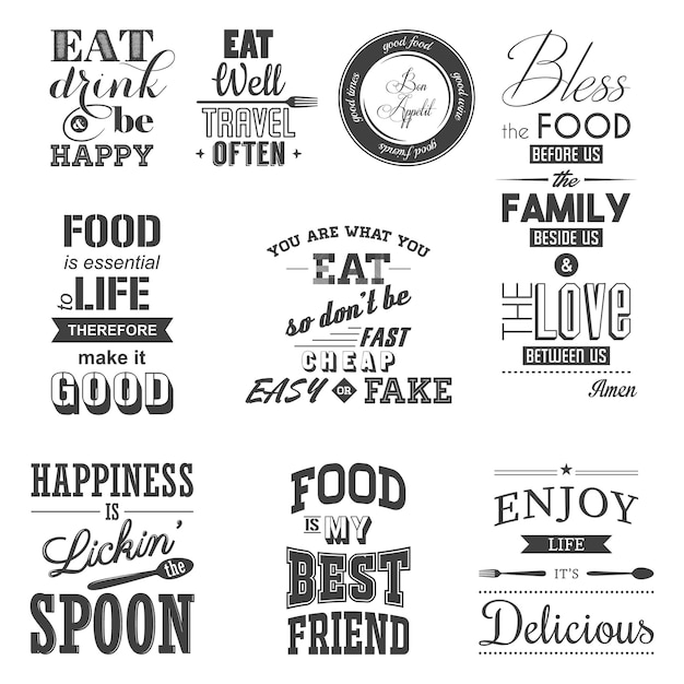 Delightful Culinary Sentiments: A Feast for the Senses | Jiffy Designs