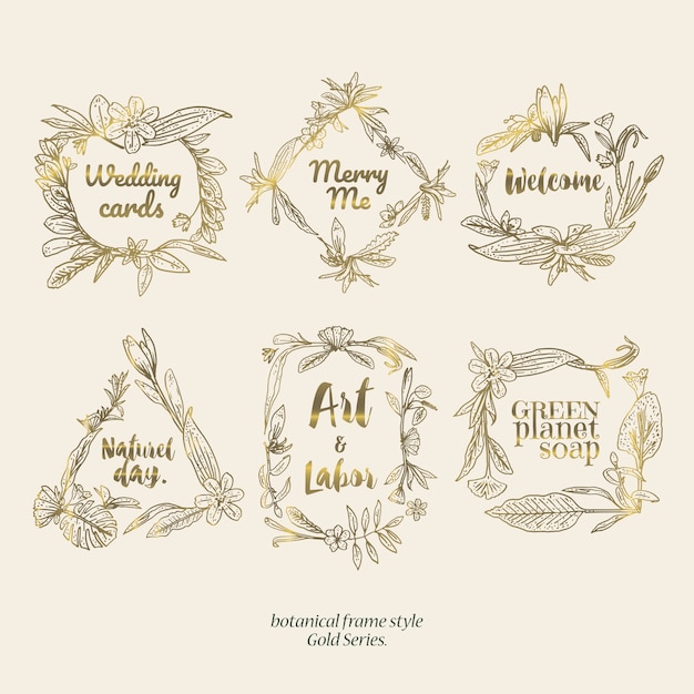 Elegant Floral Frames with Calligraphic Designs and Lettering | Jiffy ...