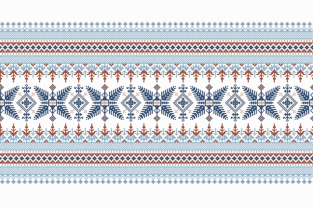 Vibrant Tribal Pattern with Geometric Designs | Jiffy Designs