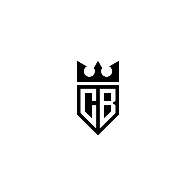 Regal Monogram Design with Elegant Crown Symbol | Jiffy Designs