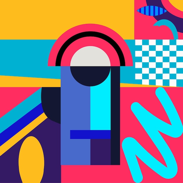 Vibrant Geometric Shapes and Patterns in Bold Colors | Jiffy Designs