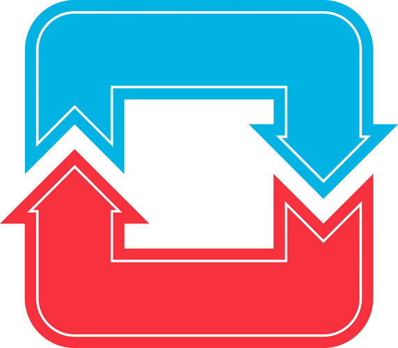 Ui Interface Reload Circle Button Element. Vector Internet Reload ...