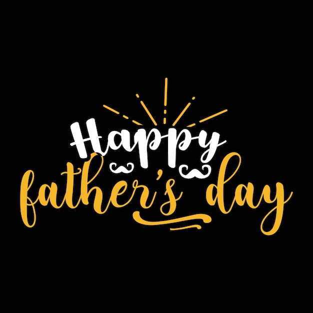 Vibrant Golden Text Celebrates Father's Day | Jiffy Designs