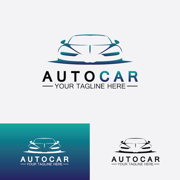 Streamlined Automotive Icon: Sleek Car Silhouette Design | Jiffy Designs
