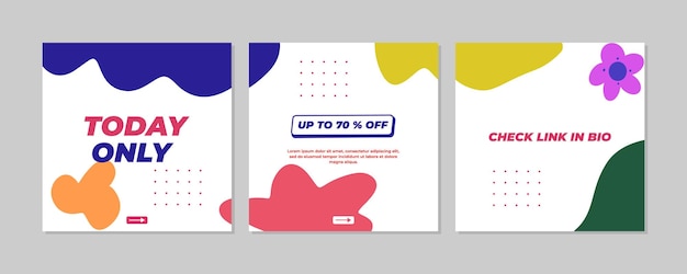 Vibrant Abstract Shapes and Patterns Collection | Jiffy Designs
