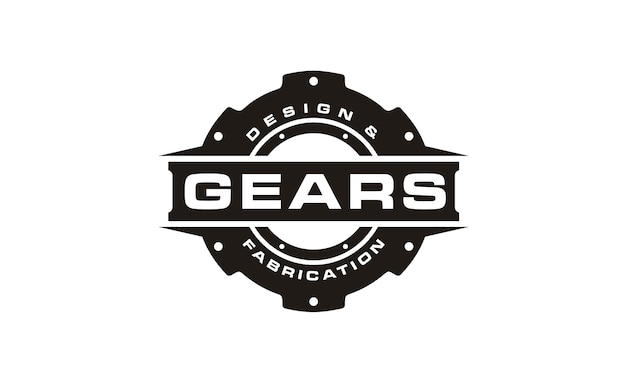 Intricate Mechanical Gears Design with Bold Typography | Jiffy Designs