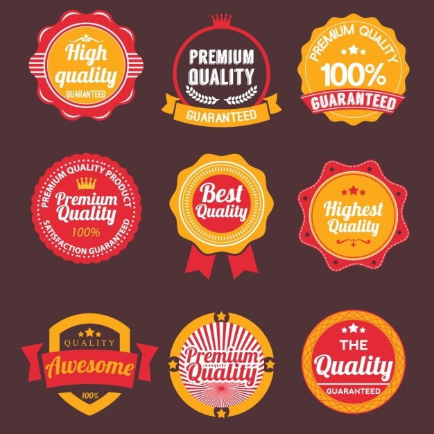 Collection of Premium Quality Badges and Sticker Designs | Jiffy Designs