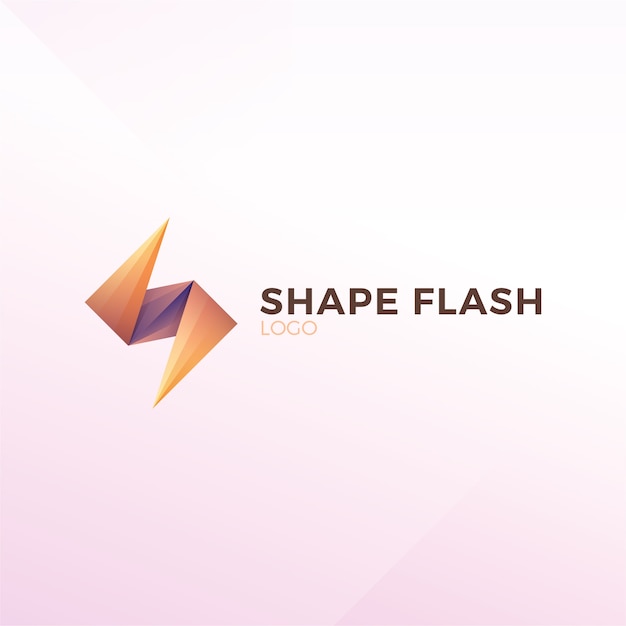 Vibrant Geometric Shapes in Dynamic Lightning Bolt Design | Jiffy Designs