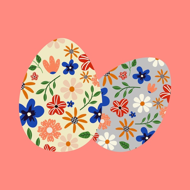 Vibrant Floral Egg Design for Spring Celebrations | Jiffy Designs