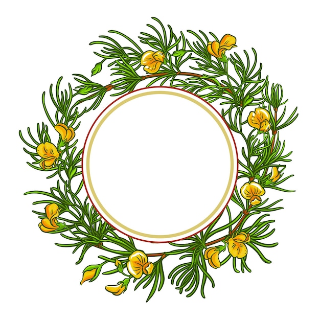 Vibrant Floral Wreath with Lush Foliage and Blooming Flowers | Jiffy ...
