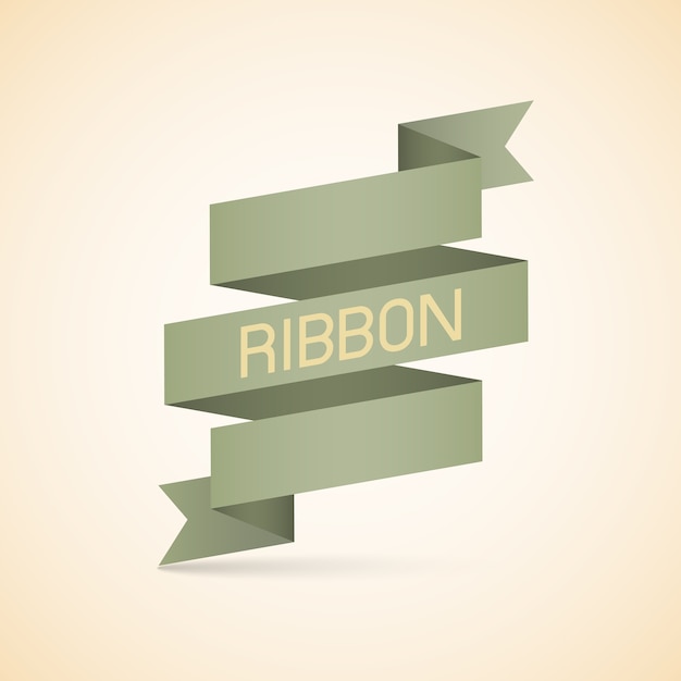 Elegant Geometric Ribbon in Muted Tones | Jiffy Designs