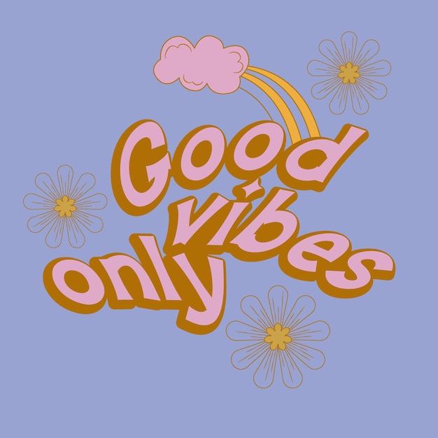 Vibrant Floral Lettering with Uplifting Positivity | Jiffy Designs