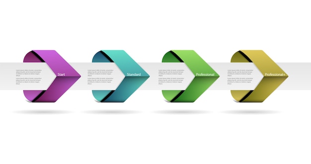 Vibrant Directional Arrows with Descriptive Labels | Jiffy Designs