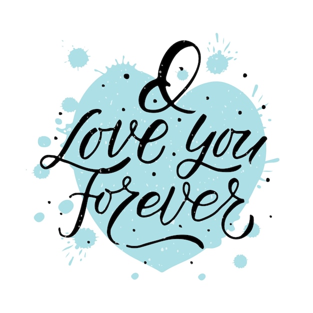 Whimsical Heartfelt Lettering with Playful Splashes of Color | Jiffy ...