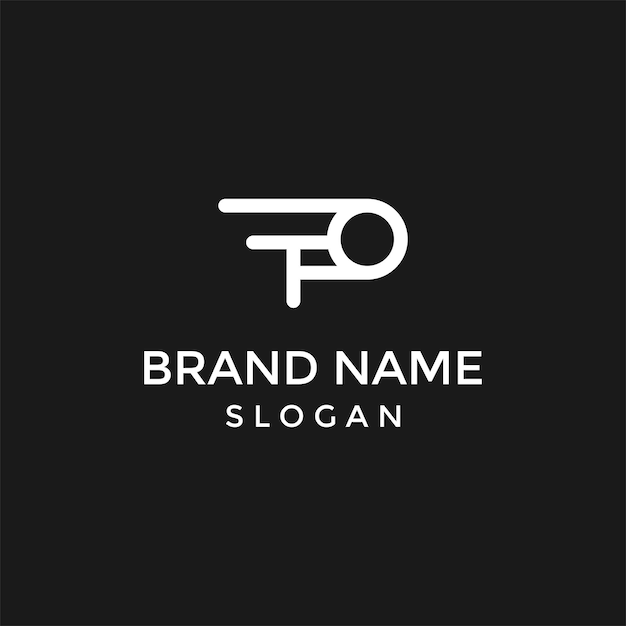 Minimalist Monogram Logo with Sleek Typographic Branding | Jiffy Designs