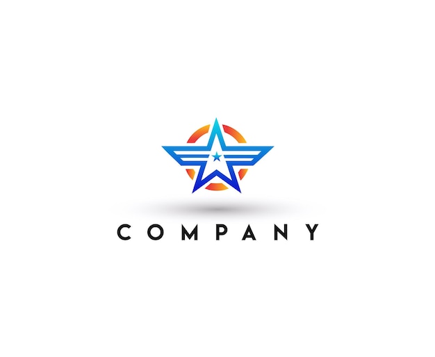 Vibrant Star-Inspired Logo Design with Distinct Shapes | Jiffy Designs