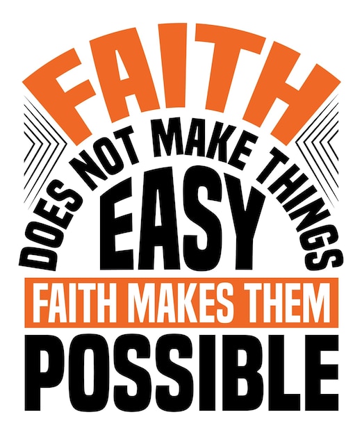Inspirational Typography Artwork on Faith and Perseverance | Jiffy Designs