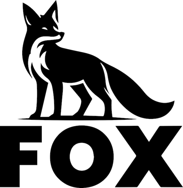 Iconic Silhouette of a Majestic Fox | Jiffy Designs
