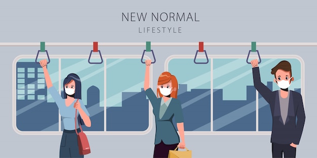 Commuters Embrace the New Normal Lifestyle on Public Transport | Jiffy ...