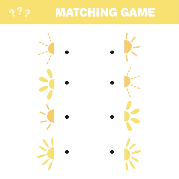 Minimalist Floral Pattern Matching Game Illustration | Jiffy Designs