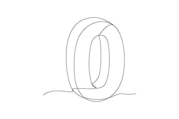 Minimalist Looping Line Art Illustration | Jiffy Designs