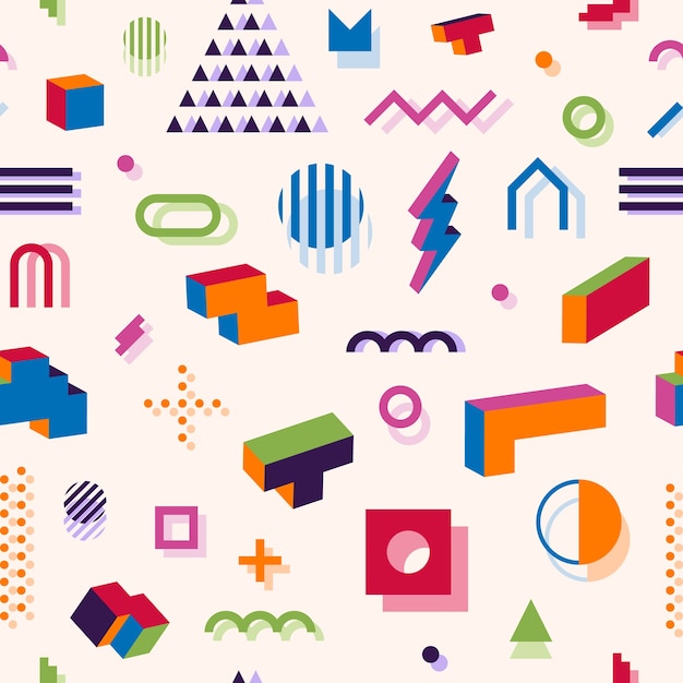 Vibrant Geometric Shapes and Patterns Collection | Jiffy Designs