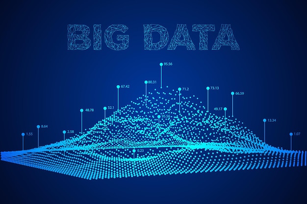 Vibrant Topographic Map of Vast Data Landscape | Jiffy Designs