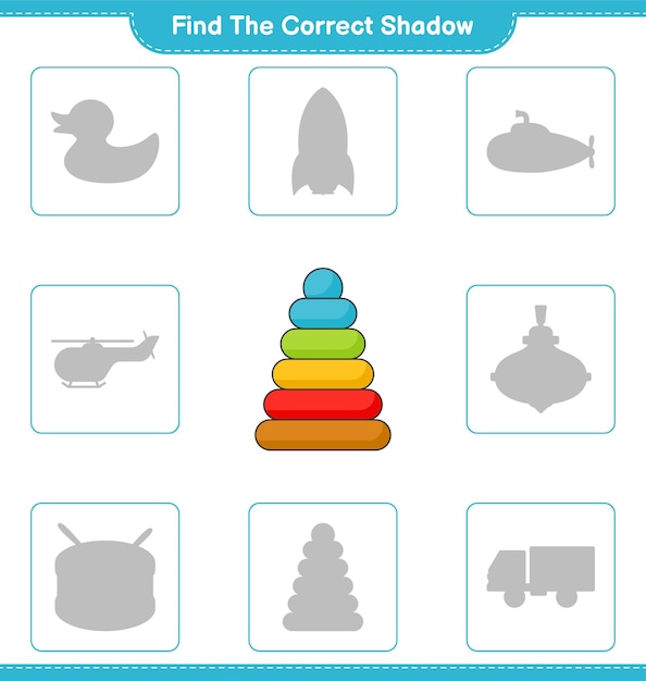 Discover the Matching Silhouettes in this Fun Shapes Game | Jiffy Designs