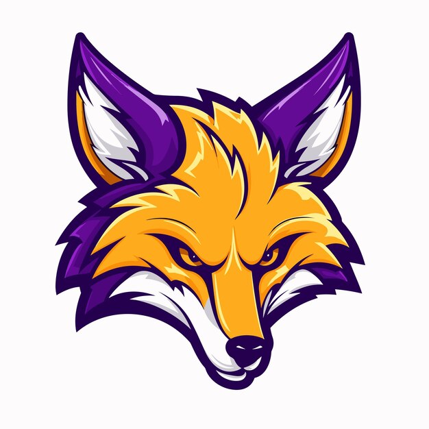 Fierce and Vibrant Fox Mascot Logo | Jiffy Designs