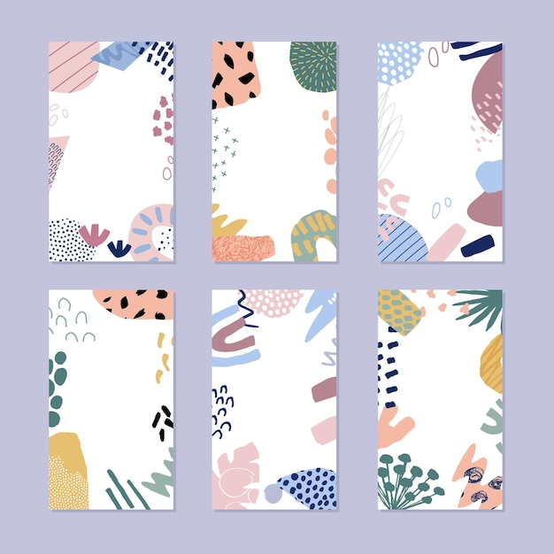 Vibrant Abstract Shapes and Nature-Inspired Patterns | Jiffy Designs