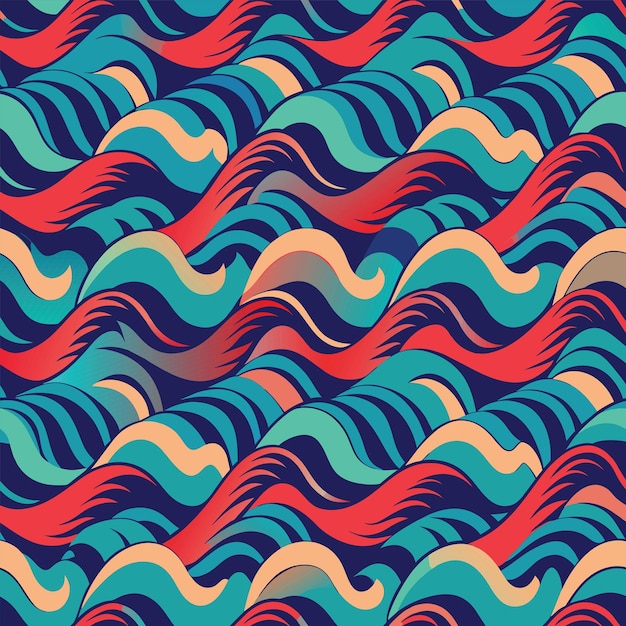 Vibrant Waves of Color and Motion | Jiffy Designs