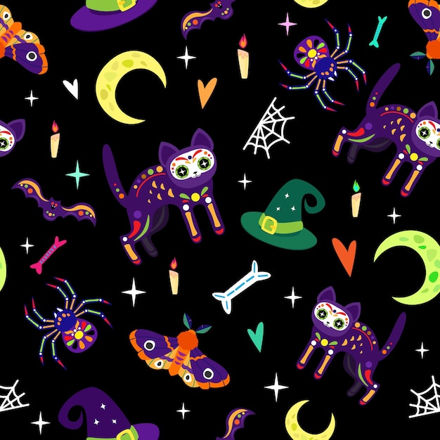 Whimsical Midnight Menagerie: Enchanting Creatures in the Cosmos ...