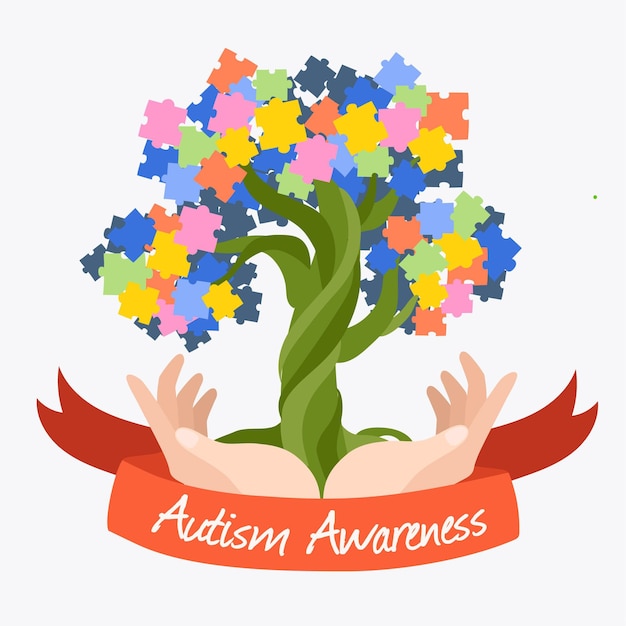 Vibrant Tree of Diversity Celebrates Autism Awareness | Jiffy Designs