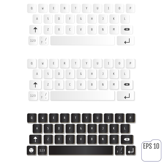 Minimalist Computer Keyboard with Simple, Clean Design | Jiffy Designs