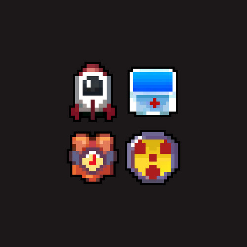 Bit Pixel Art Icons Set | Jiffy Designs
