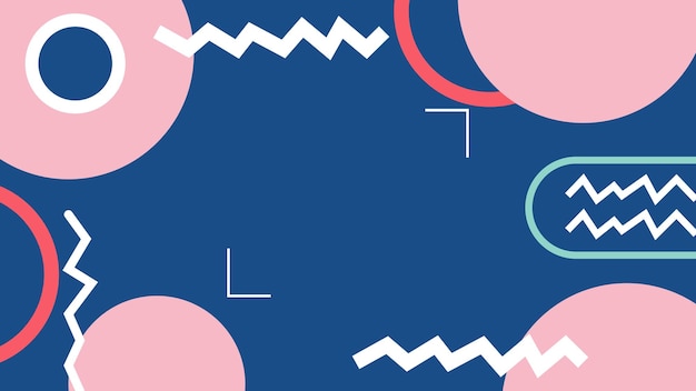 Vibrant Geometric Shapes in Playful Composition | Jiffy Designs