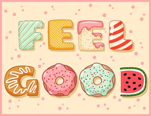 Delectable Delights: Playful Food-Themed Illustration | Jiffy Designs