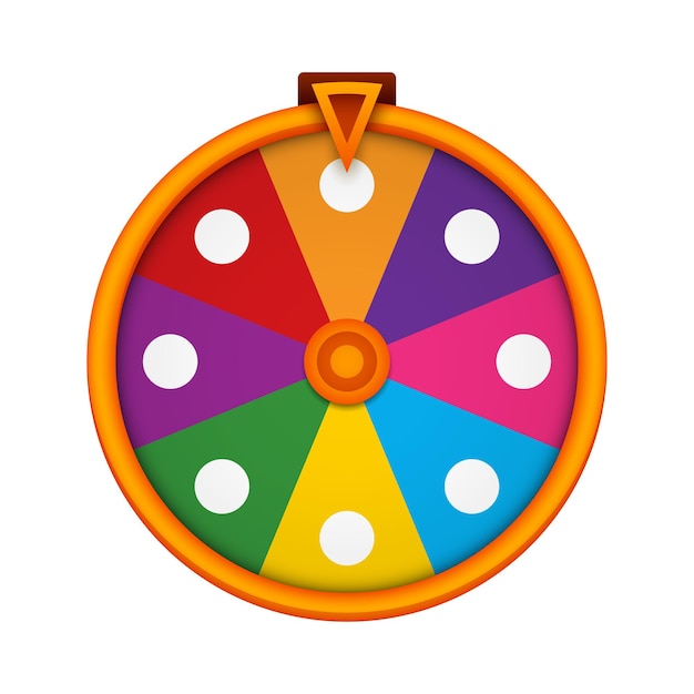 Vibrant Spinning Prize Wheel with Colorful Sections | Jiffy Designs