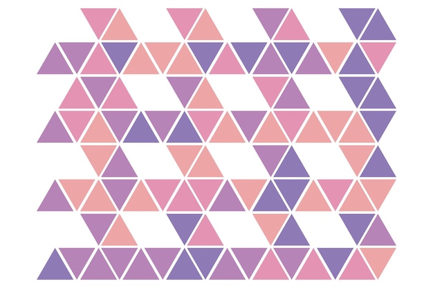 Vibrant Geometric Triangle Pattern in Pastel Shades | Jiffy Designs
