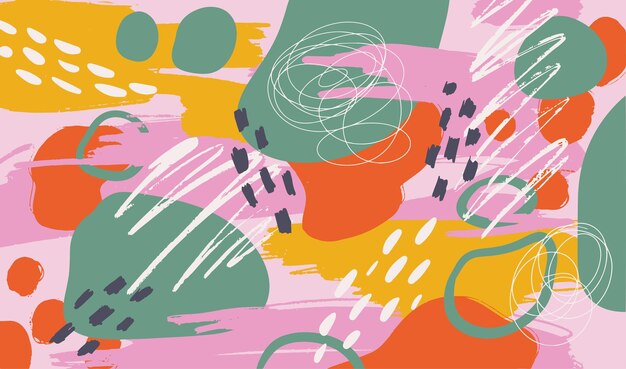 Vibrant Abstract Shapes and Textures | Jiffy Designs
